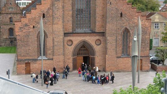 Indgang til Odense Domkirke
