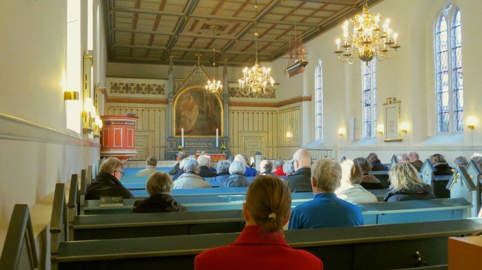 Graabrødre Kloster Kirke indefra